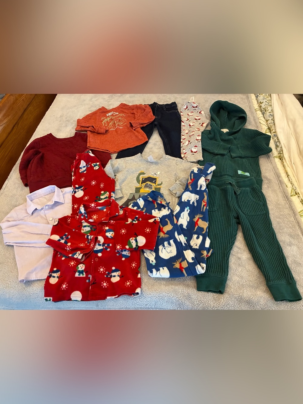 Boys 11 Piece Clothing Bundle Size 3T… Multiple-colors & Brands